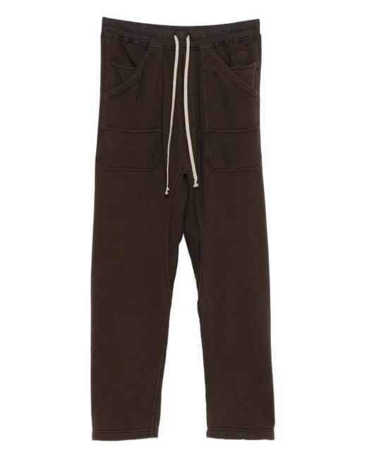 Rick Owens Brown Prisoner Trousers for men