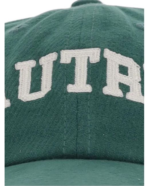 Autry Green Logo-Embroidered Baseball Cap