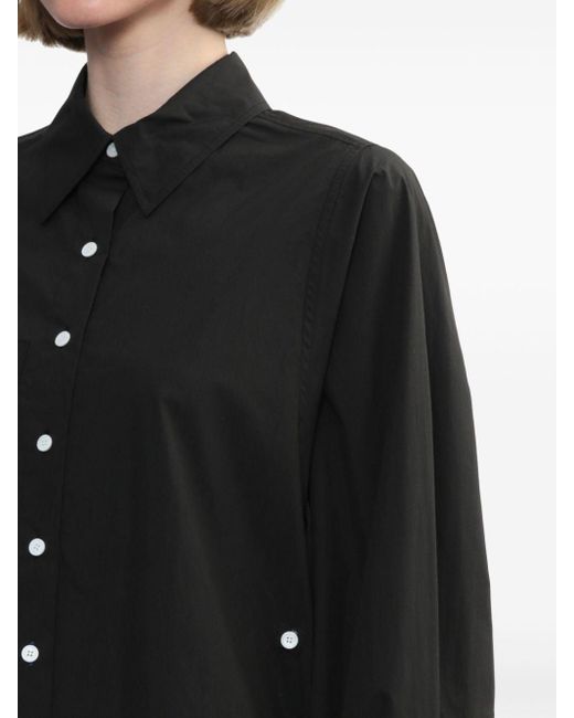 SJYP Black Long-sleeves Shirt