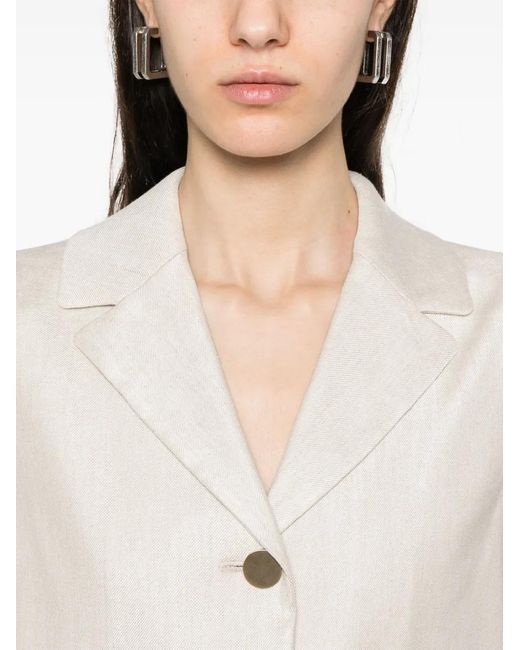 Max Mara White Caroline Waistcoat