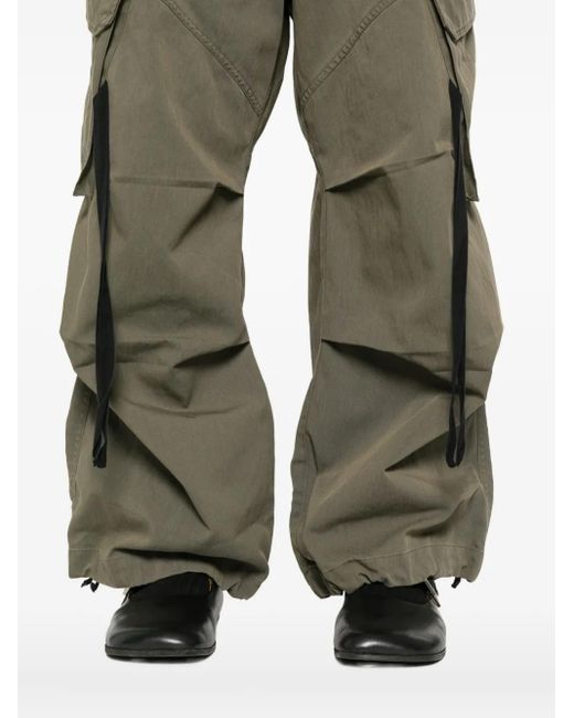 Isabel Benenato Klassische Cargohose in Green für Herren