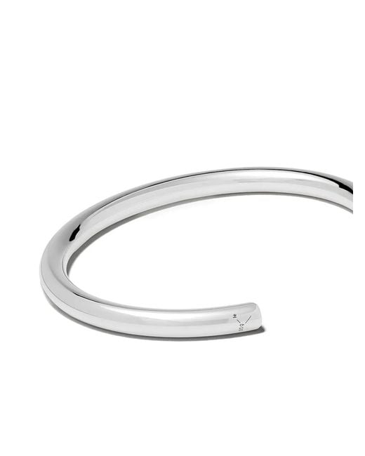 Le Gramme White Le 31 Bangle Bracelet