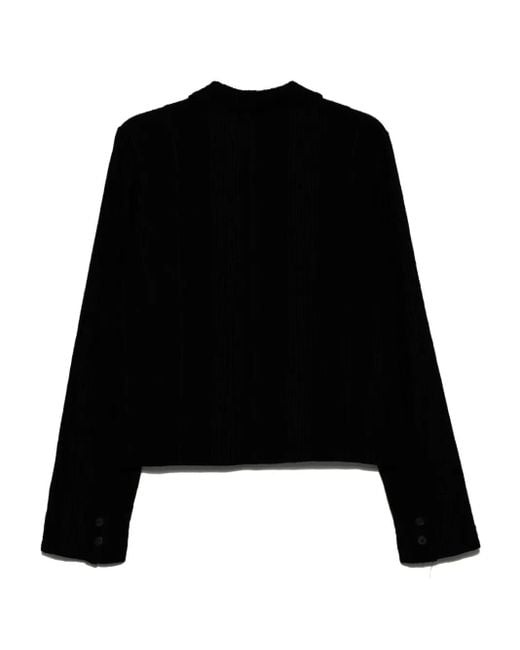 Transit Black Peak Lapels Jacket