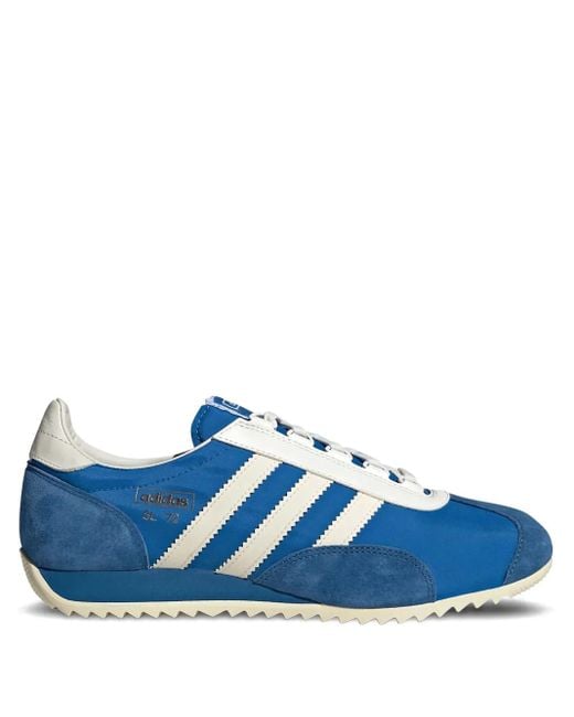 Adidas Originals Sl 72 Sneakers Met Drie Strepen in het Blue