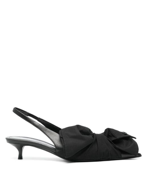 Zapatos de tacón de 40 mm Balenciaga de color Black