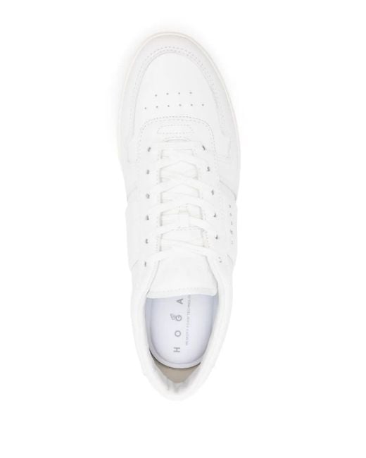 Hogan White H668 Sneakers for men
