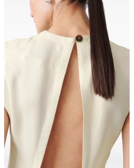 Studio Nicholson White Sevan Kleid