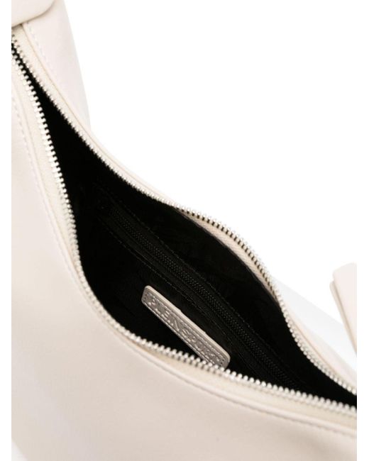 Philipp Plein White Logo-lettering Shoulder Bag
