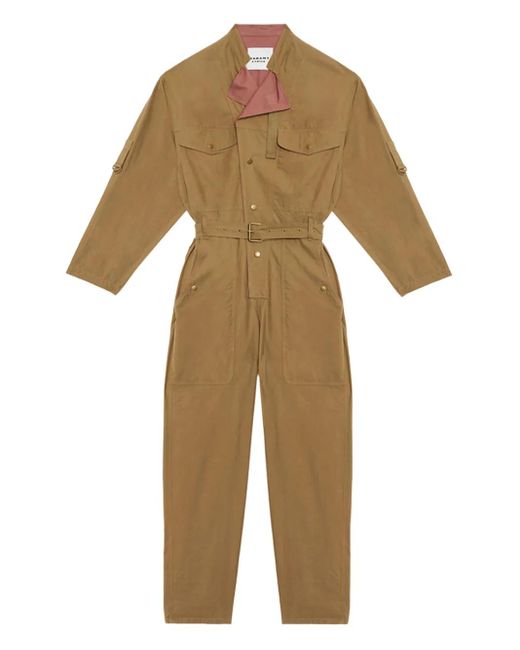 Isabel Marant Natural Dahona Jumpsuit