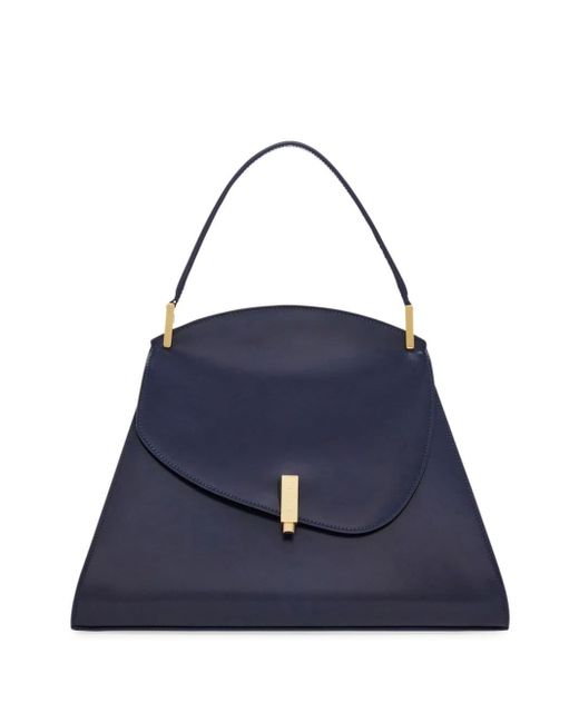 Ferragamo Blue Mittelgroße Geometric Handtasche