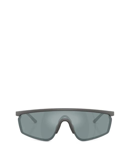 Oliver Peoples Gray Lunettes De Soleil À Monture Oversize