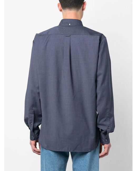 Woolrich Geruit Overhemd in het Blue voor heren