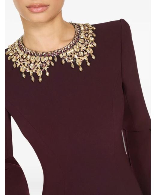 Jenny Packham Purple Pueblo Dress