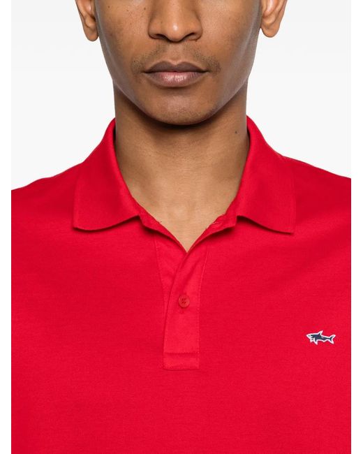 Paul & Shark Embroidered Polo Shirt for men