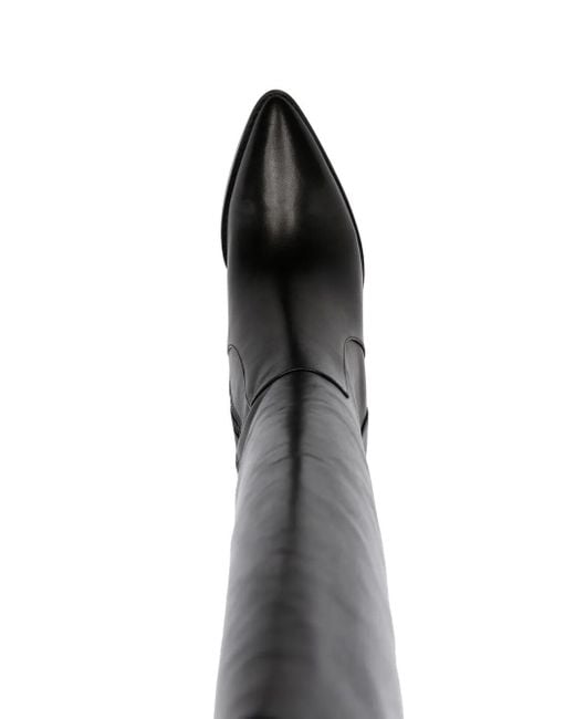 MICHAEL Michael Kors Black Dover 95Mm Block-Heeled Boots