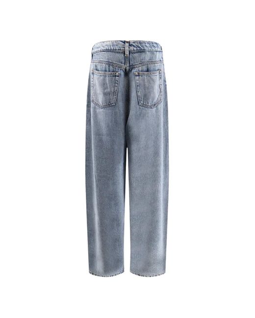 3x1 Blue Patch-Pocket Jeans
