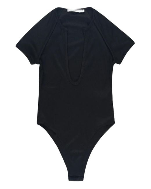Christopher Esber Black Body Mit V-Ausschnitt