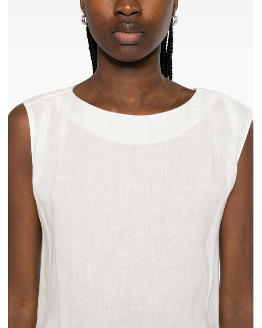 Kaos リネンドレス White
