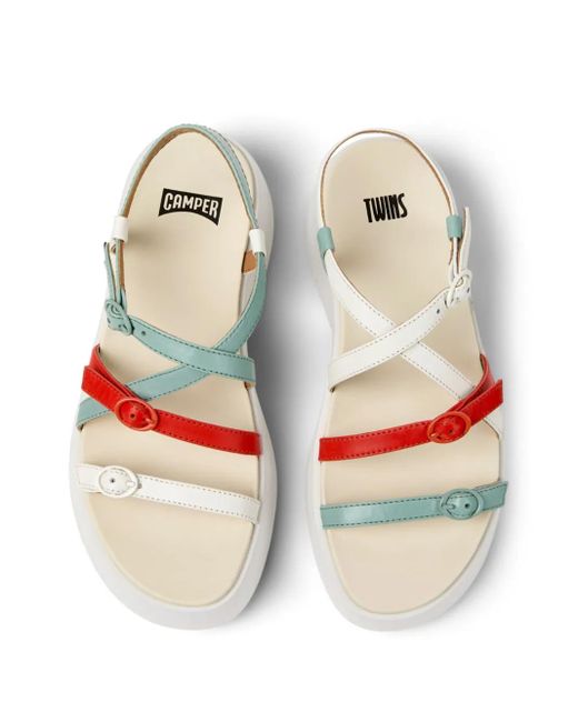 Camper X Twins 'tasha' サンダル White