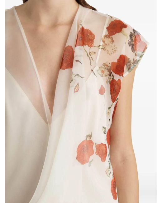 Khaite White Merith Dress