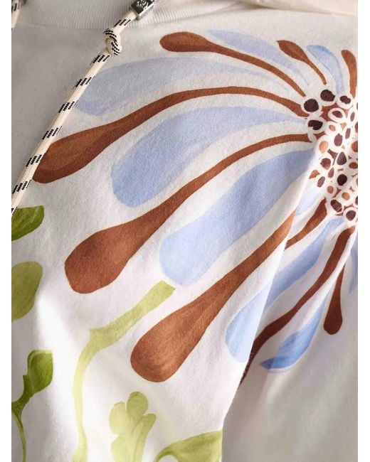 Dorothee Schumacher White T-Shirt À Imprimé Graphique
