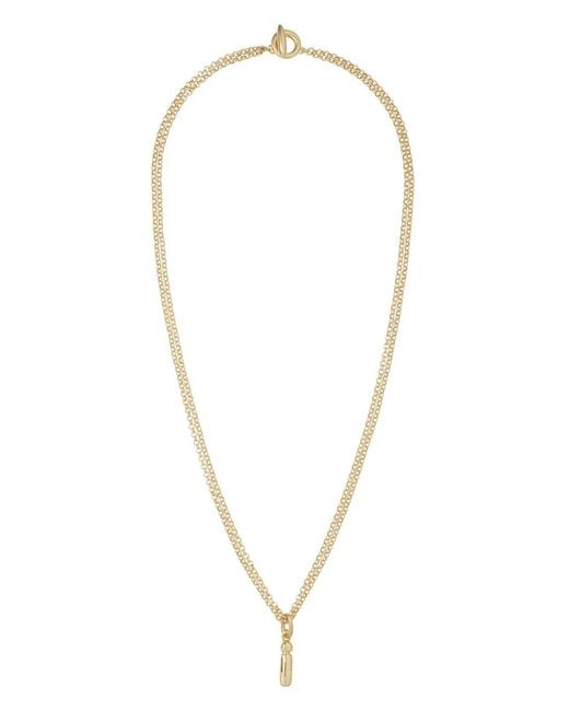 Roxanne Assoulin White Collier The Puffy Initial