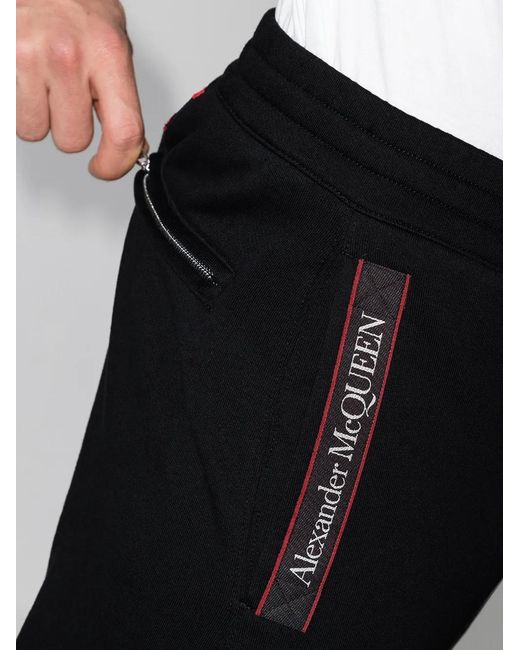 McQueen Black Trousers for men