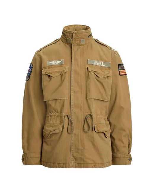 Polo Ralph Lauren Natural Iconic Field Military Jacket for men