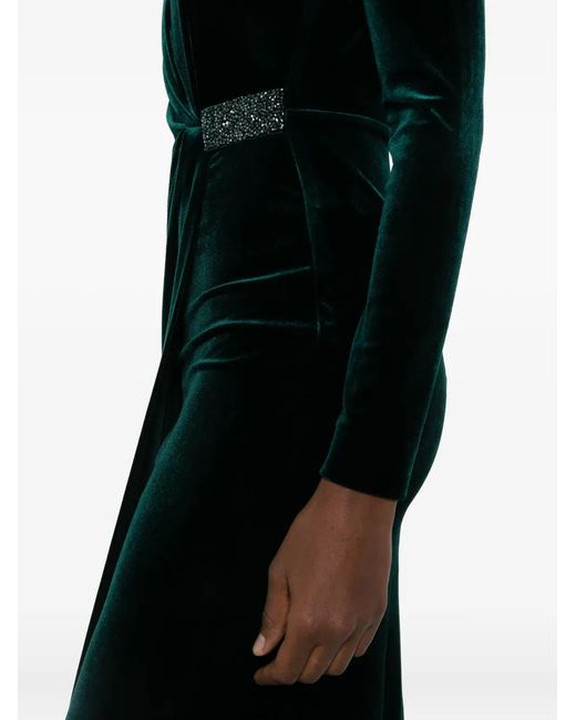 Cristallini Black Vera Maxi Dress