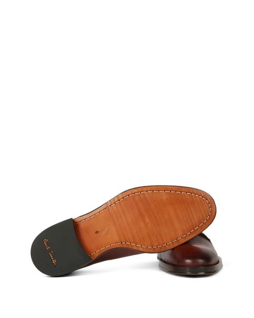 Paul Smith Brown Jason Derby Shoes for men