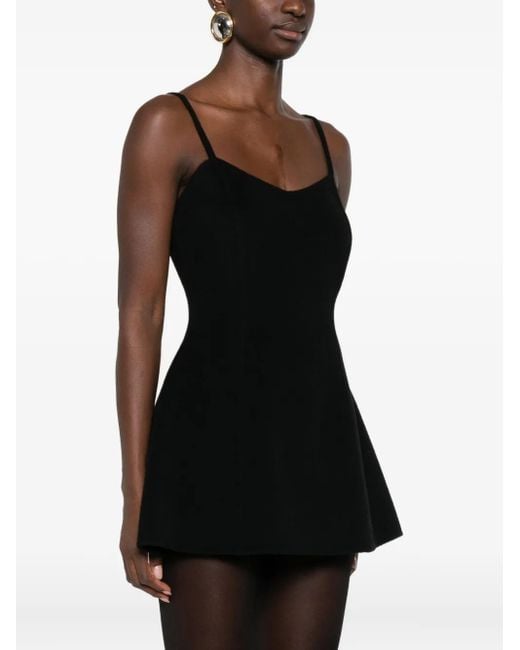 Rohe Black Double-Face Bustier Top
