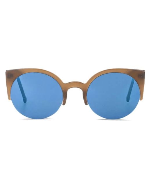 Retrosuperfuture Blue Lucia Sunglasses
