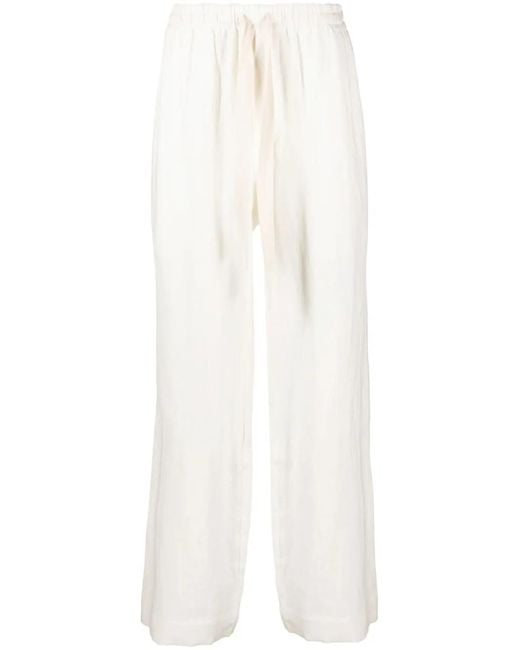 Pantalon À Coupe Ample Commas pour homme en coloris White