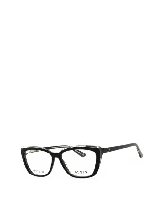 Guess Black Square-Frame Glasses