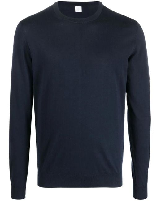 Maglione A Maniche Lunghe di Eleventy in Blue
