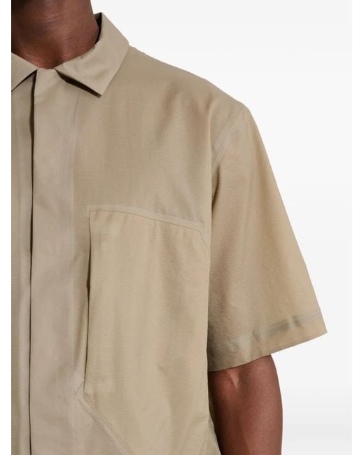 Veilance Natural Demlo Short-Sleeve Shirt for men