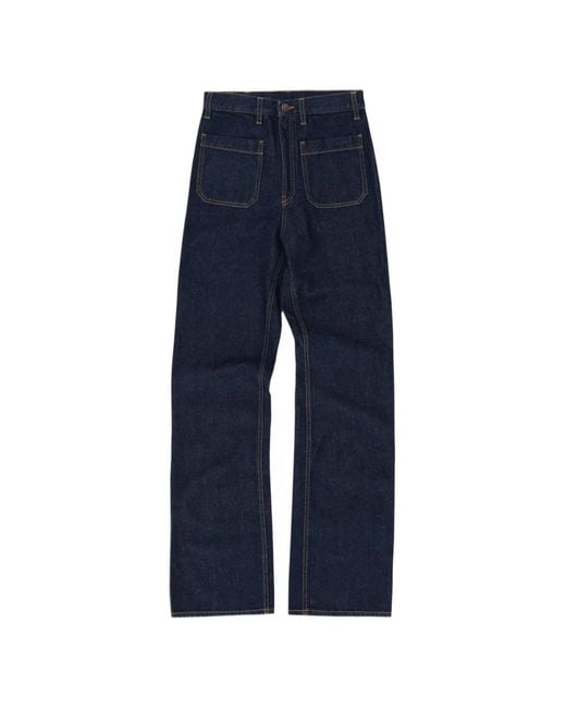 Fortela Blue Jane Belt-Loop Jeans