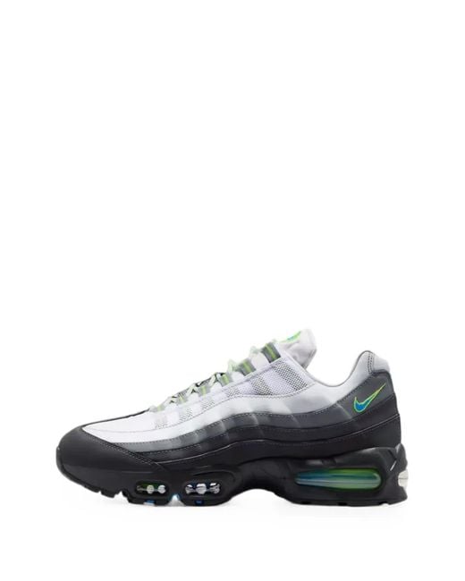 Nike Black Air Max 95 Big Bubble Sneakers for men
