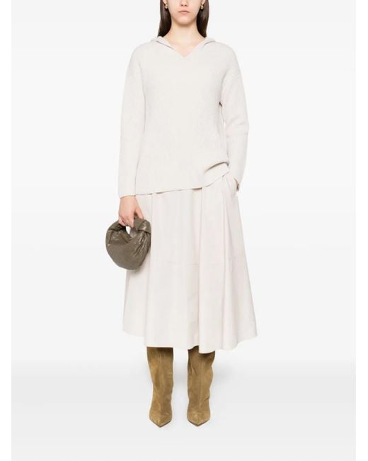Max Mara White Sweaters