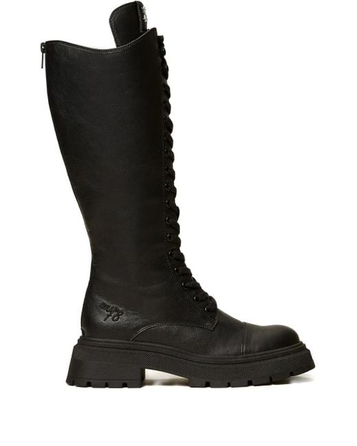 Botas con cordones de x Myfo Twinset de color Black