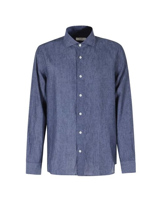 Seventy Button-Down Overhemd in het Blue voor heren