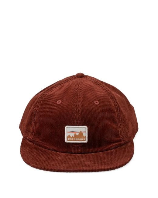 Patagonia Brown Logo-Patch Hat