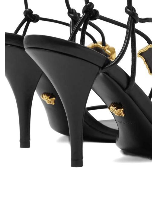 Versace ラ メドゥーサ 85mm サンダル Black