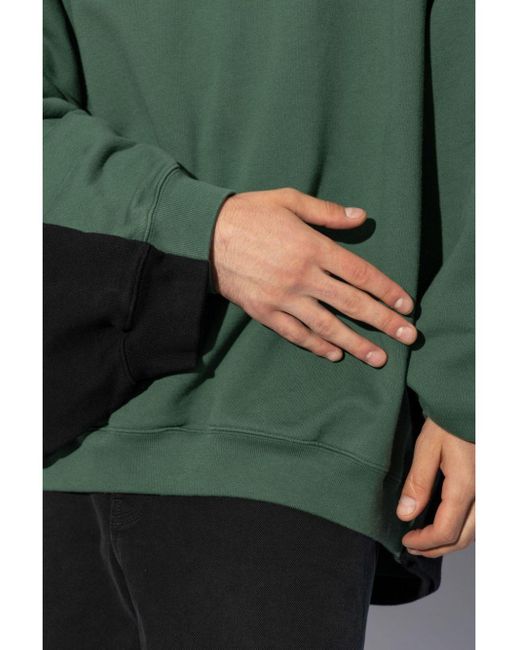 Vetements Green Polizei Sweatshirt for men