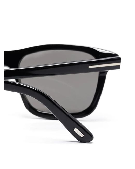 Tom Ford Gray Square-Frame Sunglasses for men