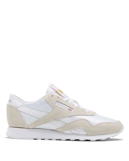 Baskets Cl Nylon Reebok en coloris White