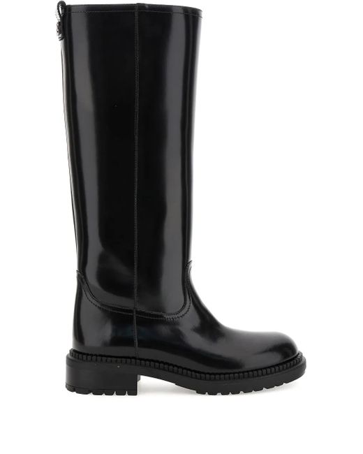 Botas con cremallera Casadei de color Black