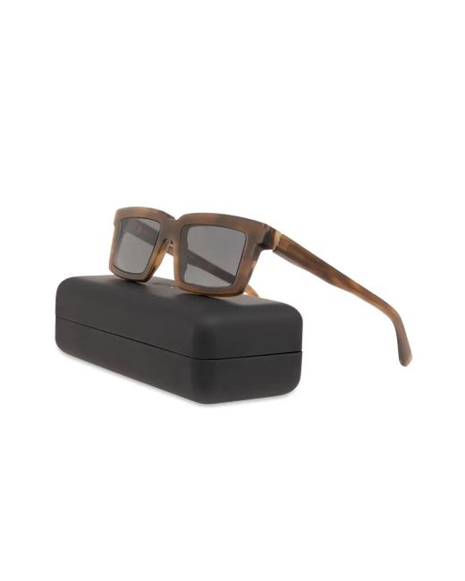 Mykita Gray Dakar Rectangle-Frame Sunglasses
