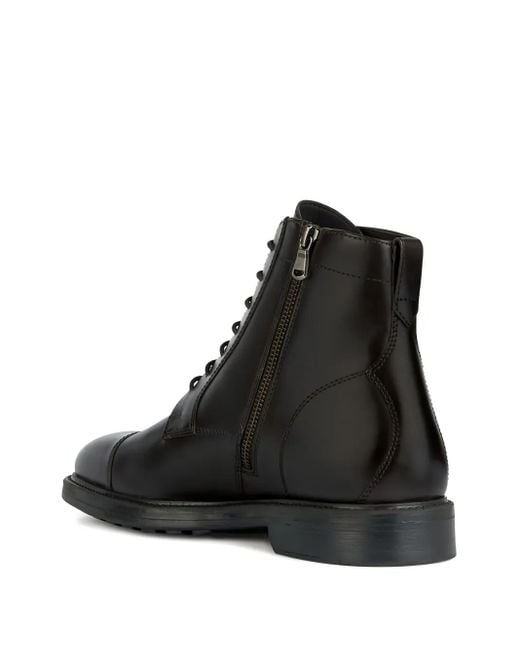 Geox Black Tiberio Boots for men