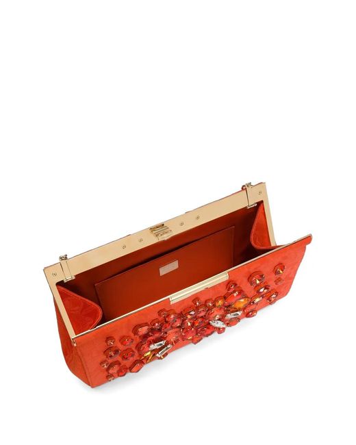 Dolce & Gabbana Red Exclusive Marlene Shoulder Bag